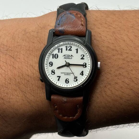 Black & Brown Acqua Watch - Picture 1 of 6